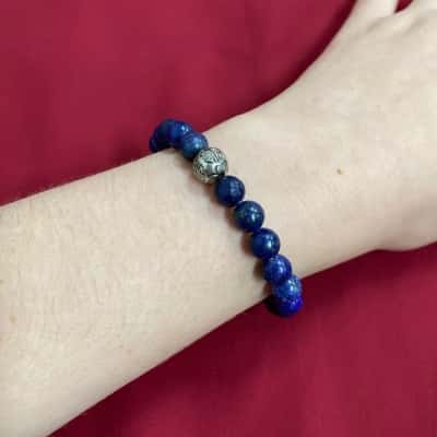  Womens Blue Stone Bracelet