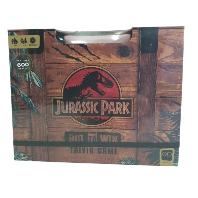 Jurassic Park Bid To Win Trivia Game - New Sealed