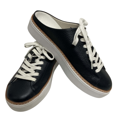 Trenery navy blue leather shoes, Size 39