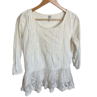 Lee Cooper Womens  Size 8 Long Sleeve Top 