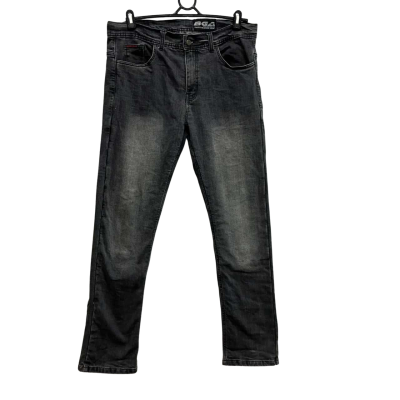  Mens  Size 36 Straight Leg Motorbike Kevlar Jeans Grey 