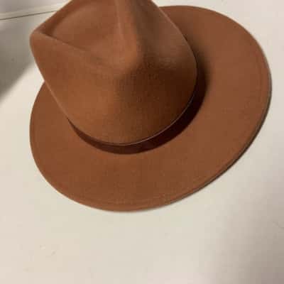 Brixton  Size XS 54cm Fedora hat Brown 