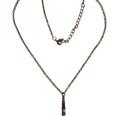 BBC Dr Who Sonic Screwdriver Womens Necklace Silver 