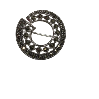 Womens Marzasite Brooch 