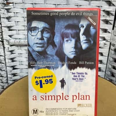 A Simple Plan -VHS