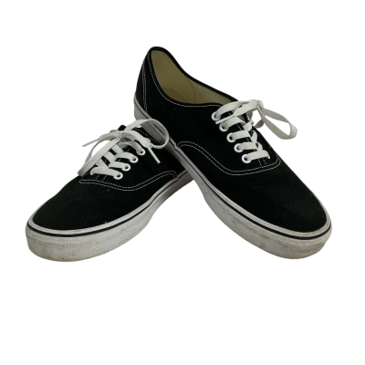 Vans Off The Wall Mens  Size 12 Trainers Black  / White 