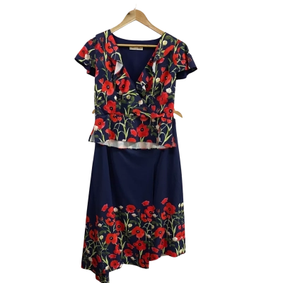 Alannah Hill Womens  Size 12 Don’t Tempt Me Blouse & Skirt Set 