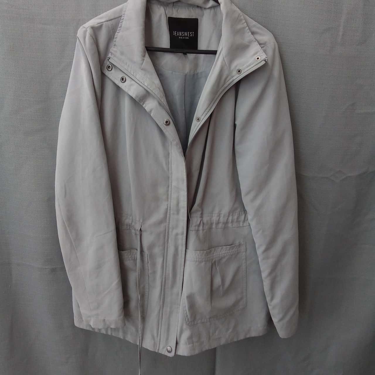 $3 Jeanswest Ladies Grey Jacket Size 
