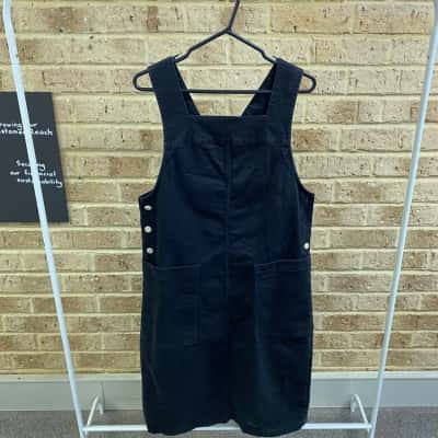 Toast woman’s black denim dress   Size 12 