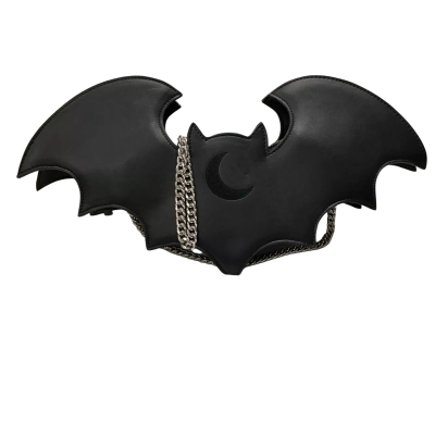 Black Friday Womens Bat Handbag Black 