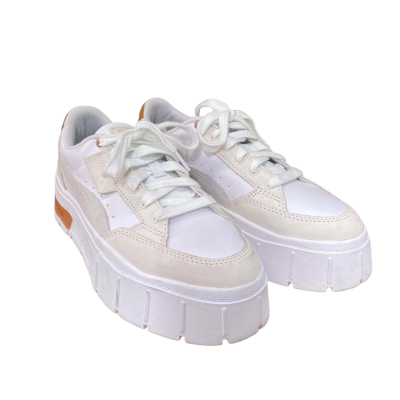 PUMA Size 10 Leather Upper Lace-up Shoes 