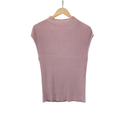 Veronika Maine Womens  Size S Sleeveless Top Pink  