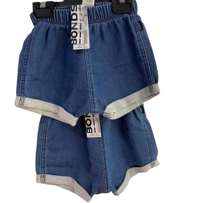 Bonds, Blue/ Navy Blue Shorts (Set of 2)