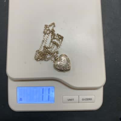  925 Italy Necklace and Locket