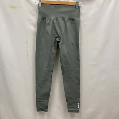 Duco Women's Sports Leggings Size L Earthy Green BNWT