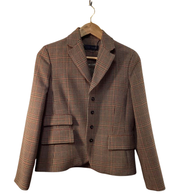 Zara Womens Size XS Blazer Brown 