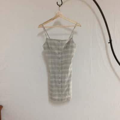 The Fifth Label Women's Size S Party Dress Grey/Pattern 