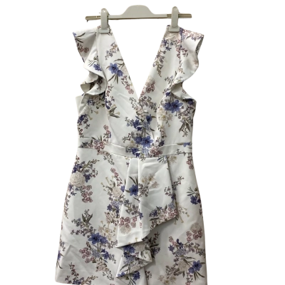 Forever New Womens  Size 14 Cocktail Dress Floral / Yellow 