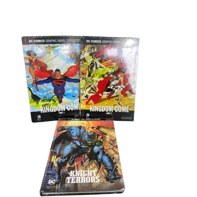 Eaglemoss DC Comics Hardcover Books (Sealed) x 3 Bundle - Pack 5