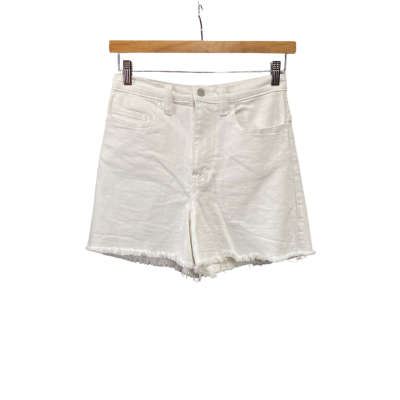 Viktoria & Woods Womens  Size 8 Denim Shorts White 