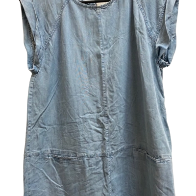 Jag Womens  Size 14 Casual Dress / Shift Dress / Short Sleeve Dress  Blue 