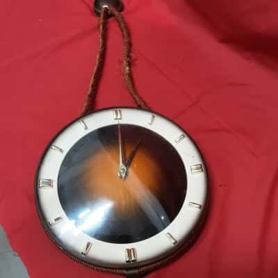 Jungens german made big century modern timber dial with rope hanging detail