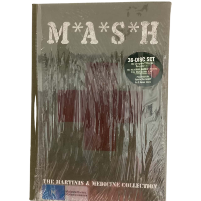 36 DVD Box set M*A*S*H  The Martinis & Medicine Collection Box Set 