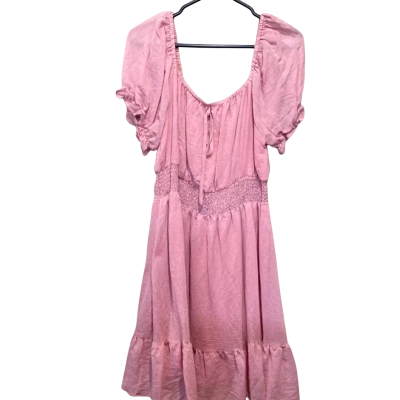 You & All Womens  Size 14 Babydoll Dress Pink  