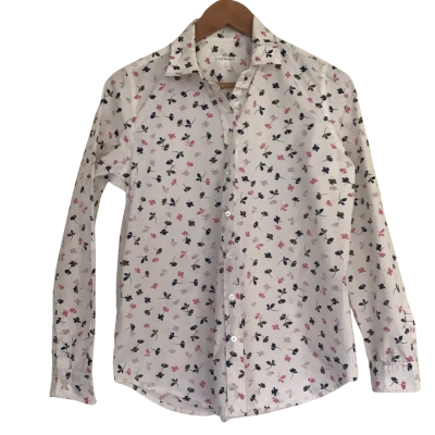 Trenery    Long Sleeve Floral Shirt.   Size S 