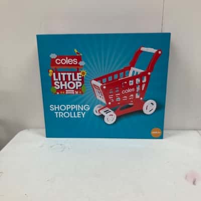 Coles Little Shop Mini Collectable Shopping Trolley
