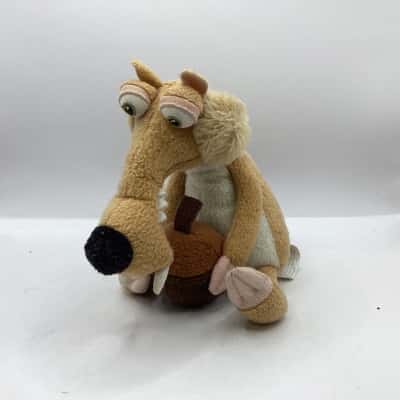 Scrat - Sabre Toothed Squirrel - 21cm Plush - Ice Age