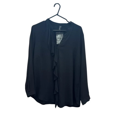 Motto Womens  Size 14 Black Top Long Sleeve 