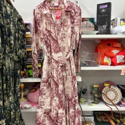 Leona Edmiston Peacock Dress