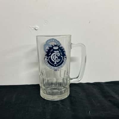 Carlton Blues AFL glass 