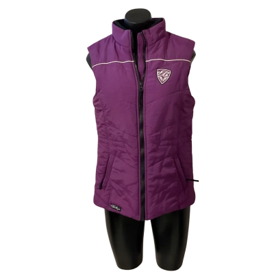 Bullzye  horse racing Size 12 Purple vest