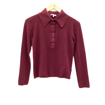 Anna Thomas Womens  Size XL Jumper Maroon 