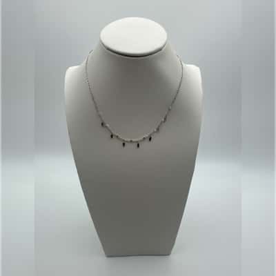  Frankly My Dear Silver Tone Necklace 