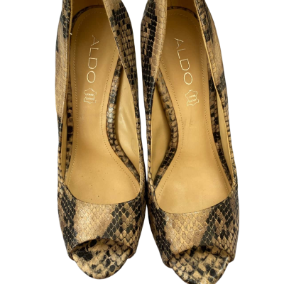 ALDO Snake Skin Heels Size 38 Heels 