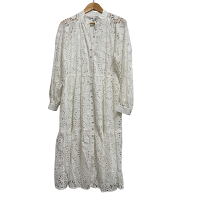 Witchery Womens Dress Size 8 White 
