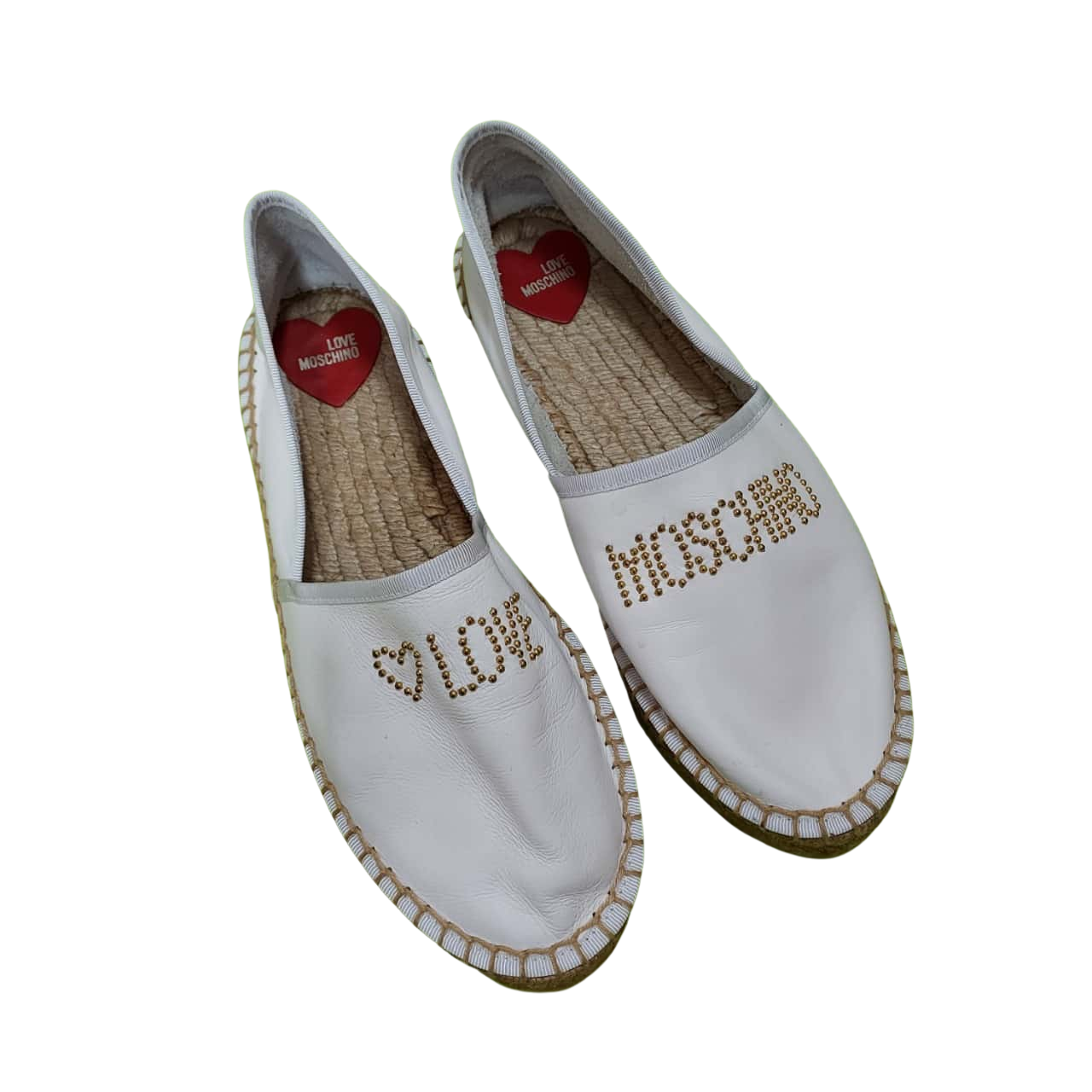 Love Moschino size 39 Made in Spain Espadrille Shoes Flats  display picture 3