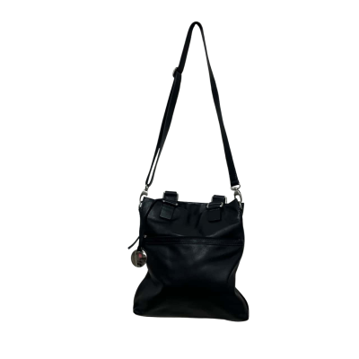  Bellini Womens Cross Body Bag Black  Leather 
