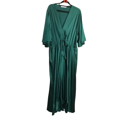 Something For Sarah Emerald Green Maxi Formal Dress