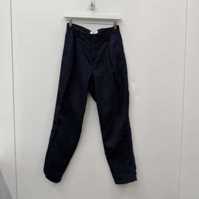 ORLEBAR BROWN Navy Linen/Cotton Blend Pants - Size 30 