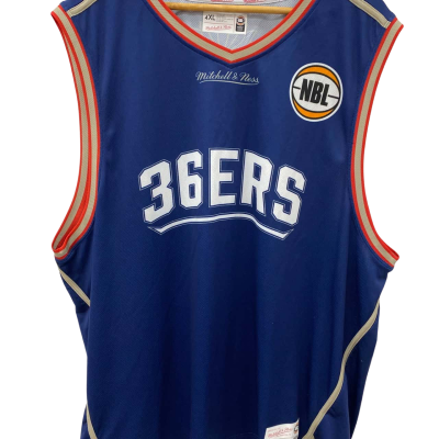 Mitchell & Ness Mens  Size XXXL Navy Blue 