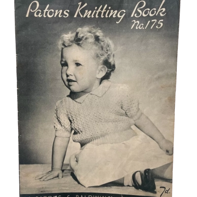 Vintage knitting books x7