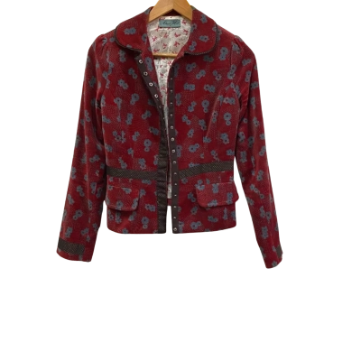 Alannah Hill Womens  Size 8 Jacket Red 