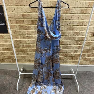 Montique Womens Isabelle soft print maxi dress  Size 16 