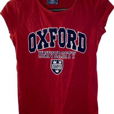 Oxford Kids Top Size M Red 