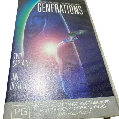 Star Trek Generations Video Movie 