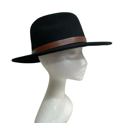 Brixton Womens  Size M Hat Black  / Brown 